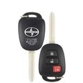 Oem NEW : 2013 - 2015 Scion XB / Remote Head Key 3B / FCC :HYQ12BDP/  Non Transponder / PN :89070-1 RHK-TOY-12590